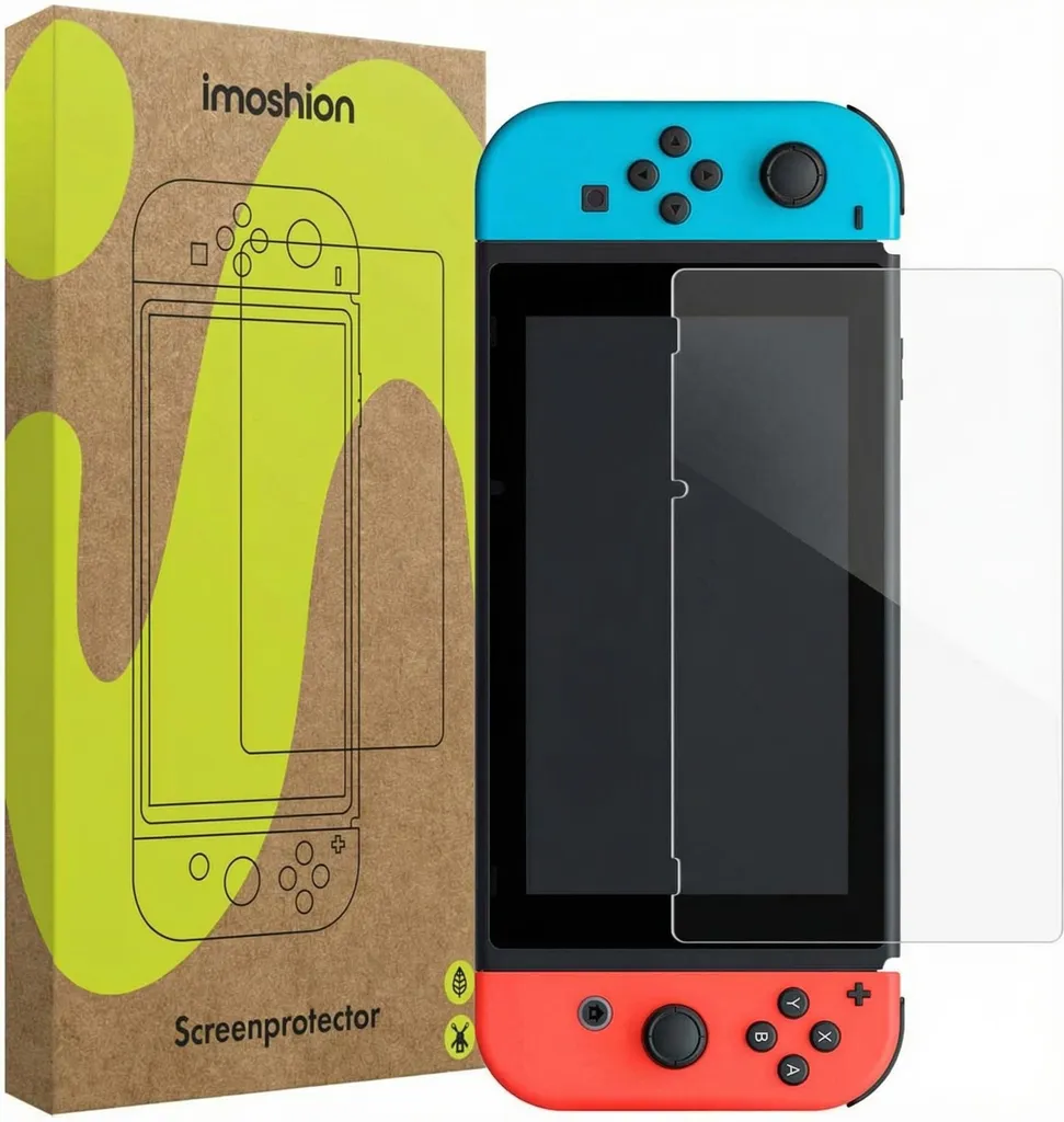 Proteggi Schermo Nintendo Switch imoshion - Kit Vetro Anti-Rottura