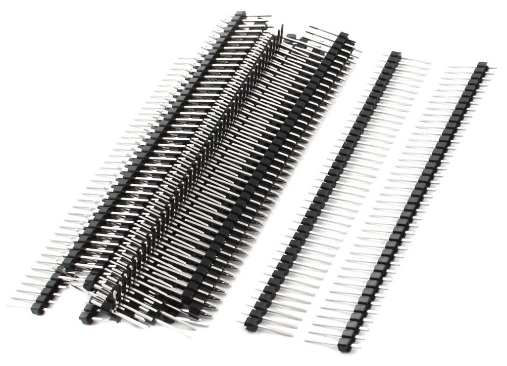 20 Stš¹ck 2,54 mm Raster Einreihig 1x40 40 Stift Stift Leiste 15mm