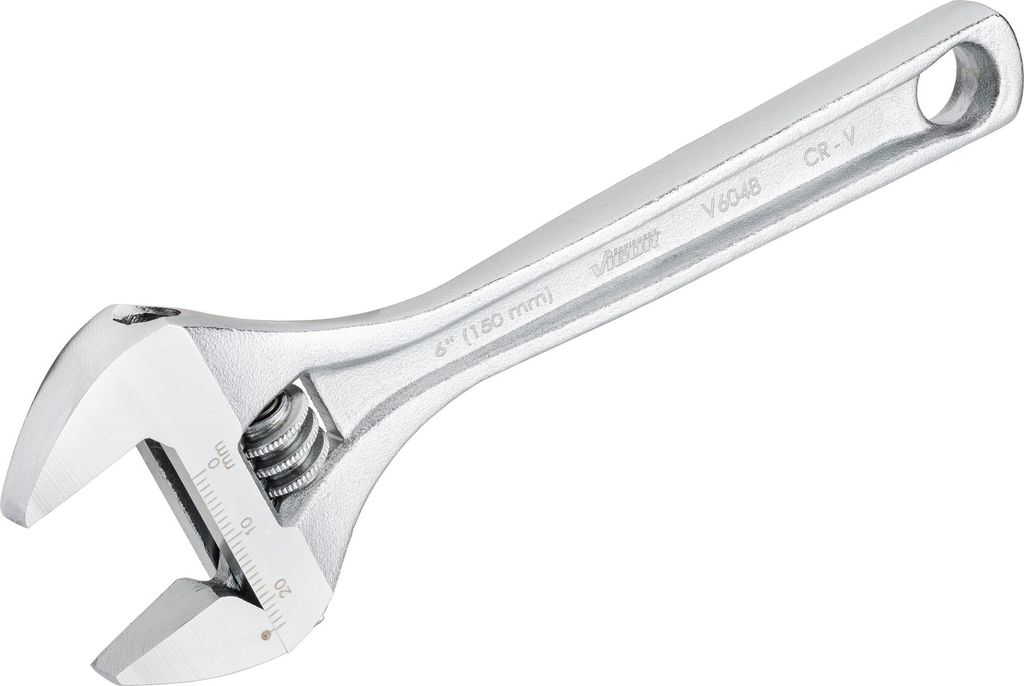 VIGOR Rollgabelschlüssel, verstellbar, 0 - 24 mm, Spannbereich: 24 mm