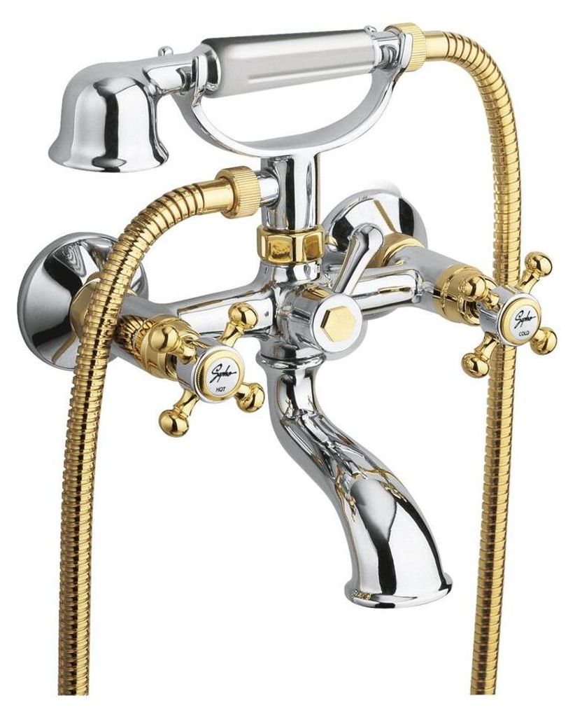 ANTEA Wannenarmatur,Chrom/gold Produktbild 