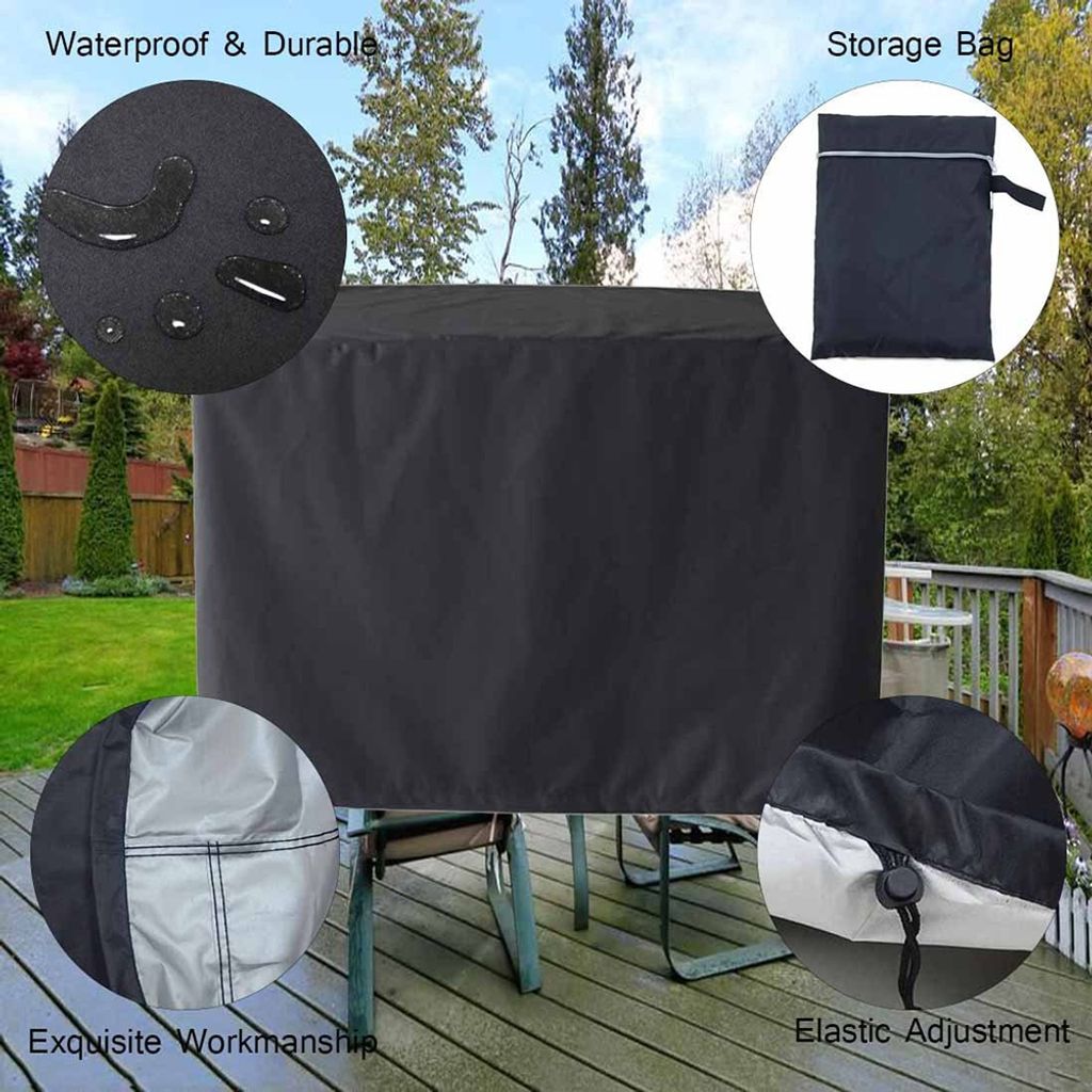 SanGlory Copertura per Ombrellone Impermeabile Tessuto Oxford Copertura Protettiva per Ombrellone da Giardino, Antivento Copri Ombrellone con Asta, Anti-UV, 180x30/40cm