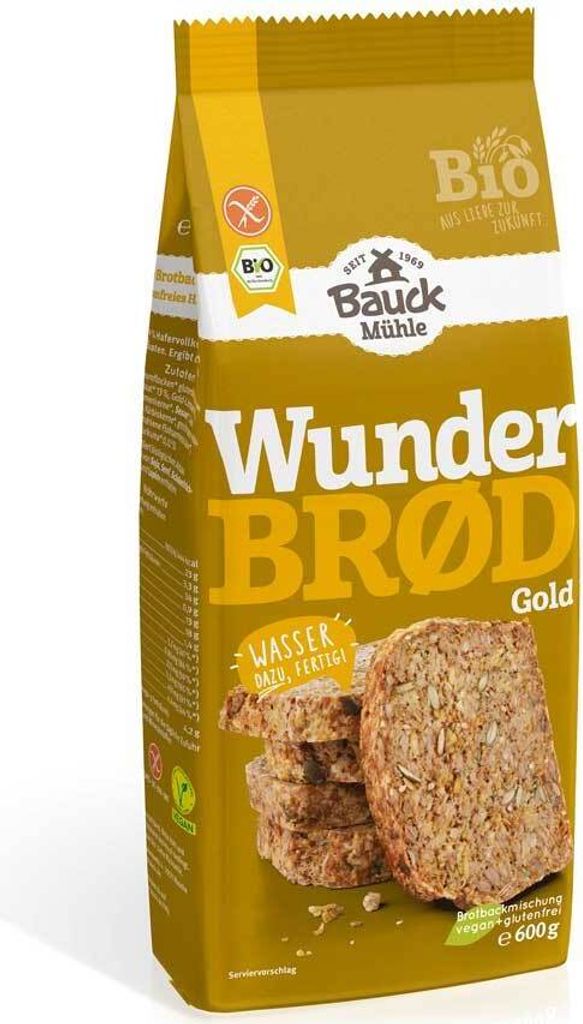 Bauckhof Wunderbrot Gold mit Kurkuma, Brot, 600 g, CE, 279 Produktbild 