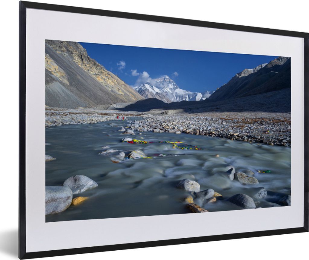 MuchoWow® MuchoWow® Gerahmtes Poster Wasser zwischen den Produktbild 