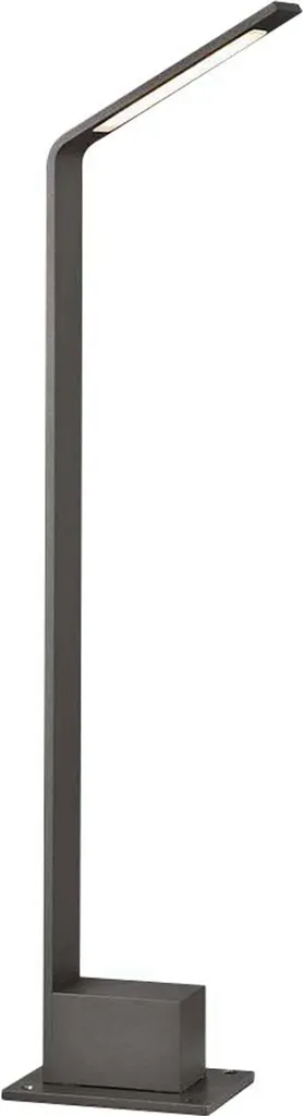 V-TAC Borne LED Extérieure 6W 810 Lumens 4000K IP65 Noir Étanche