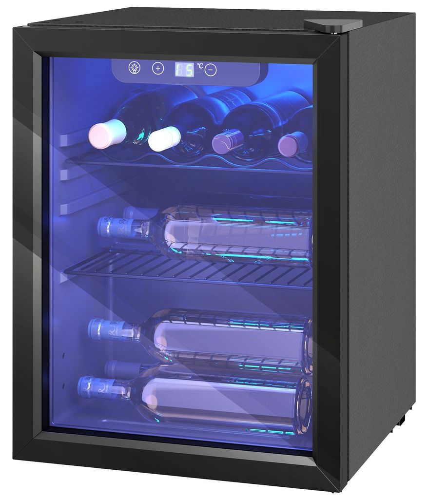 HOMCOM Weinkühlschrank 16 Flaschen 48 Liter Produktbild 