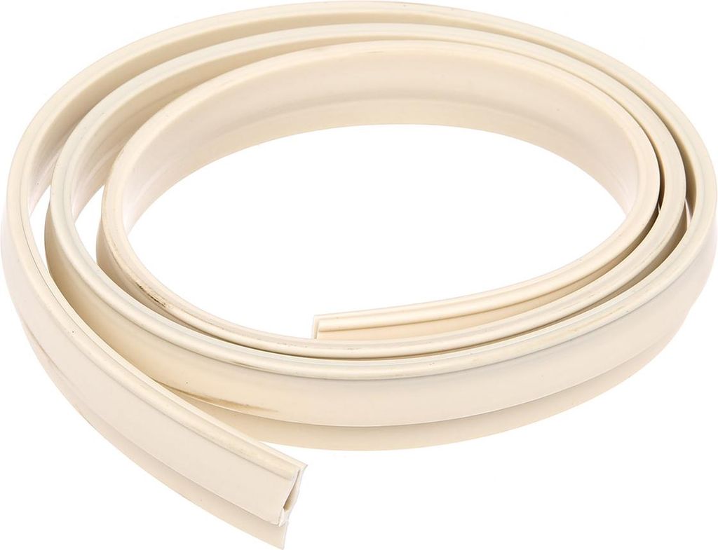 Gummi - Keder Scheinwerfer und Tank, Länge 1Meter, elfenbein - für Simson SR4, für MZ ES