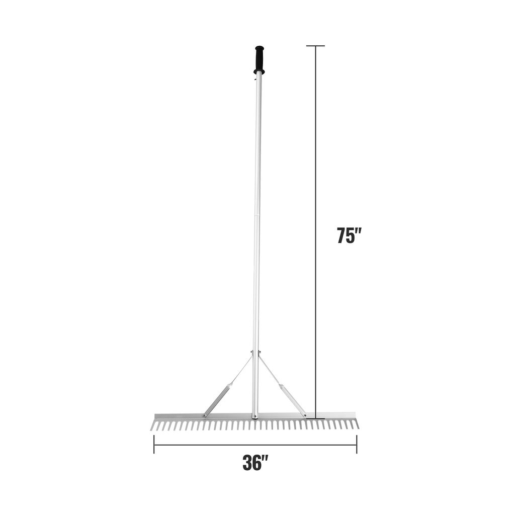 VEVOR Hrábě na trávu 1915 x 914 x 100 mm Hrábě na trávu Obrázek produktu 8