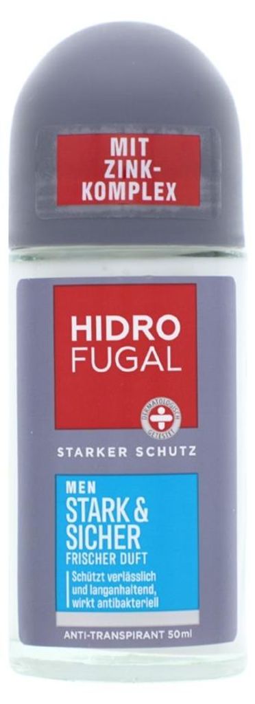 3 x Hidrofugal Men Stark & Sicher Deo Roll-on je 50ml Antitranspirant Schutz & frischer Duft