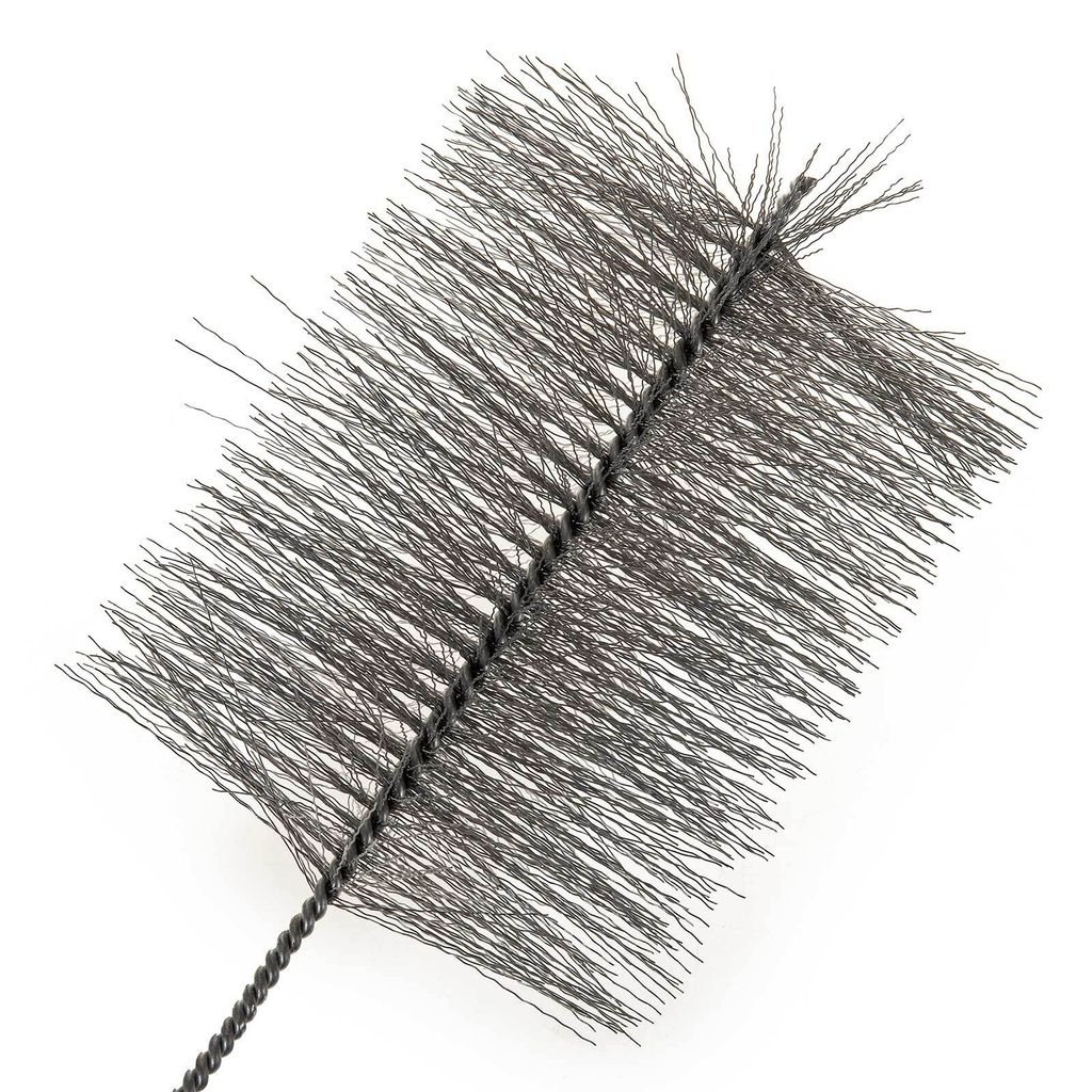 Ofenrohrbürste 100mm V4A Edelstahl - Kaminfeger Qualität Für Edelstahlkamine