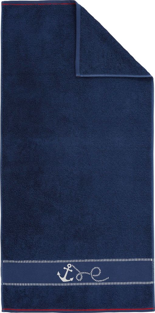 Dyckhoff Duschtuch Voyage navy, 70 x 140 cm