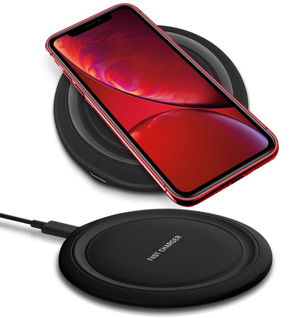 QI Wireless Ladegerät für Apple iPhone SE 2022 2020 Induktive Ladestation 15W