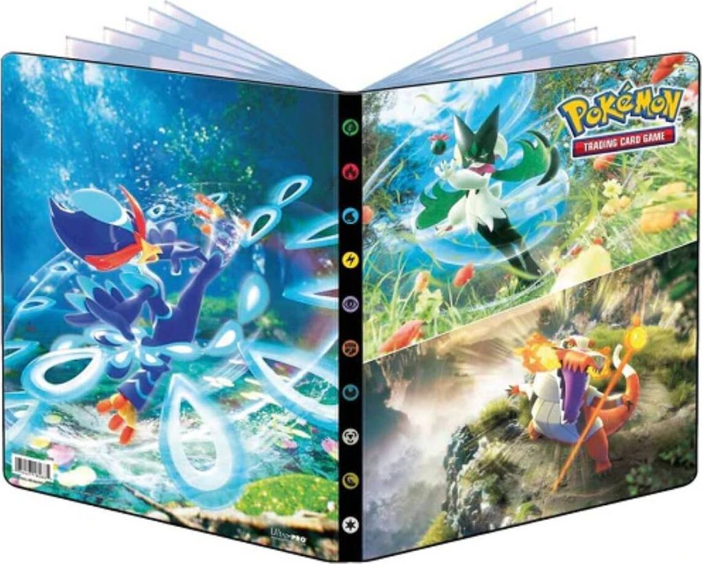 Quaderno A4 per 252 carte | Pokemon | Paldea sviluppi Immagine del prodotto 