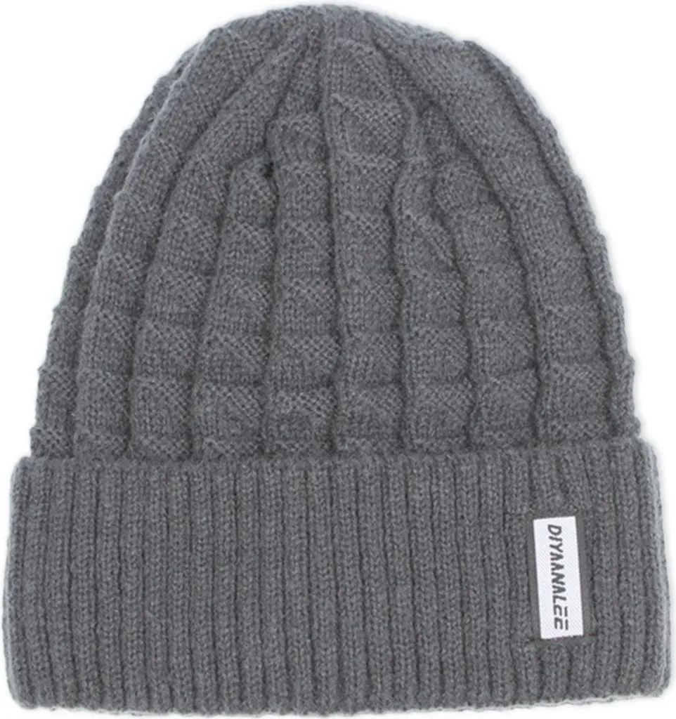 Cappello Uomo Invernale INF Grigio Antracite - Caldo Pile Interno