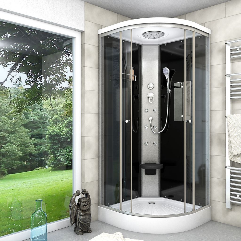 Duschkabine Fertigdusche Dusche Komplettkabine D10-03T0 Produktbild 