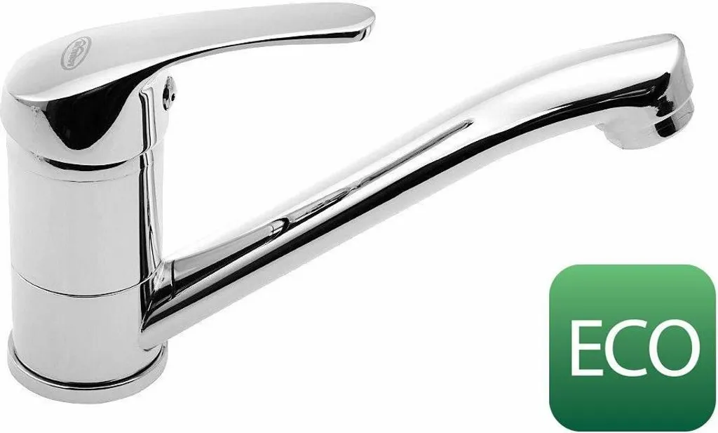Miscelatore Lavabo Aqualine 35: Efficienza ECO e Design Cromo Lucido