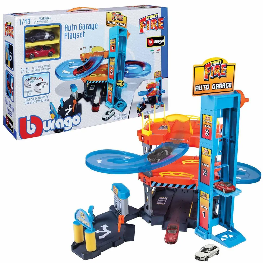 Garage Auto 1:43 BB : Rangez et Exposez vos 2 Voitures Miniatures avec Style