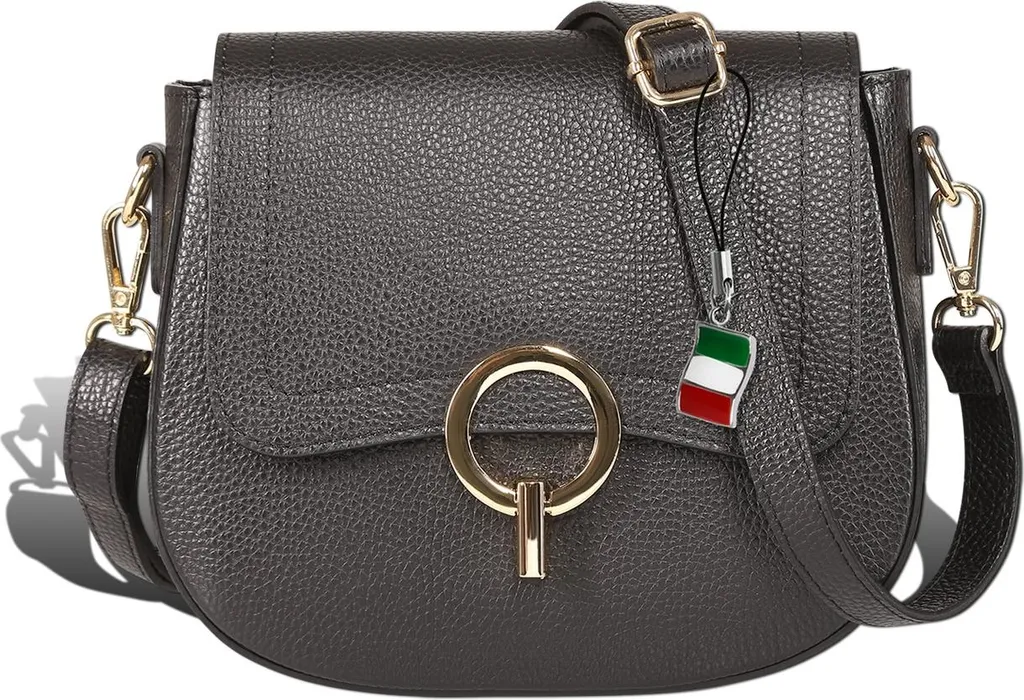Borsa Professionale Florence D2OTF843S1 Nera - Vera Pelle per Ufficio
