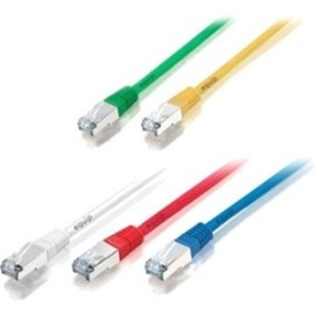 Equip Patchkabel Cat6A Plat.S/FTP 2xRJ45 15.00m lila LSZH Polybeutel
