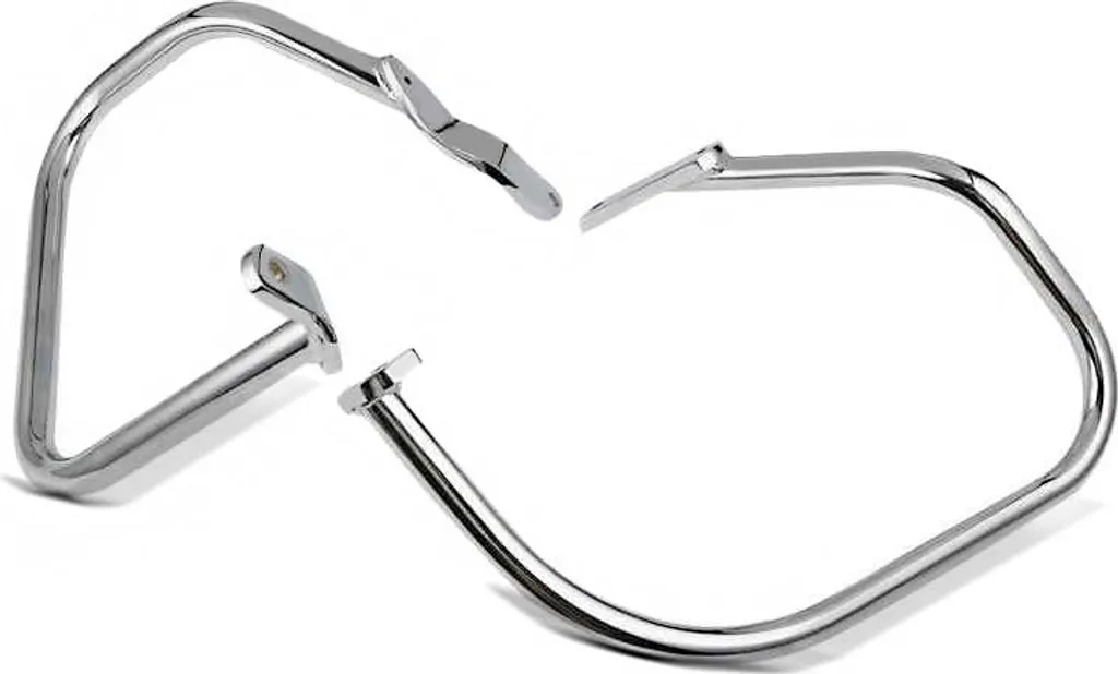 Garde-corps de Sacoches de Selle Chrome pour Harley Softail 00-17