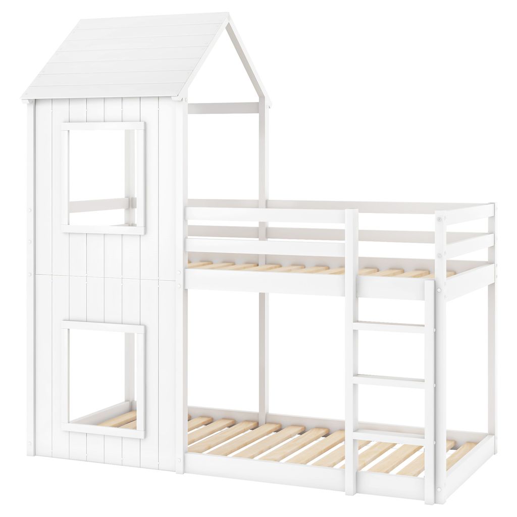 Flieks Podkrovná poschodová posteľ 90x200 cm s lamelovým Obrázok produktu 8