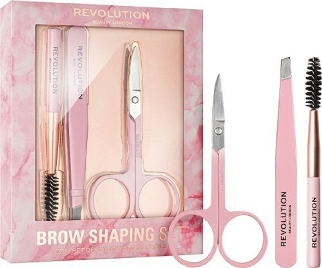 Revolution Beauty London Brow Shaping Set Eyebrow Grooming Kit