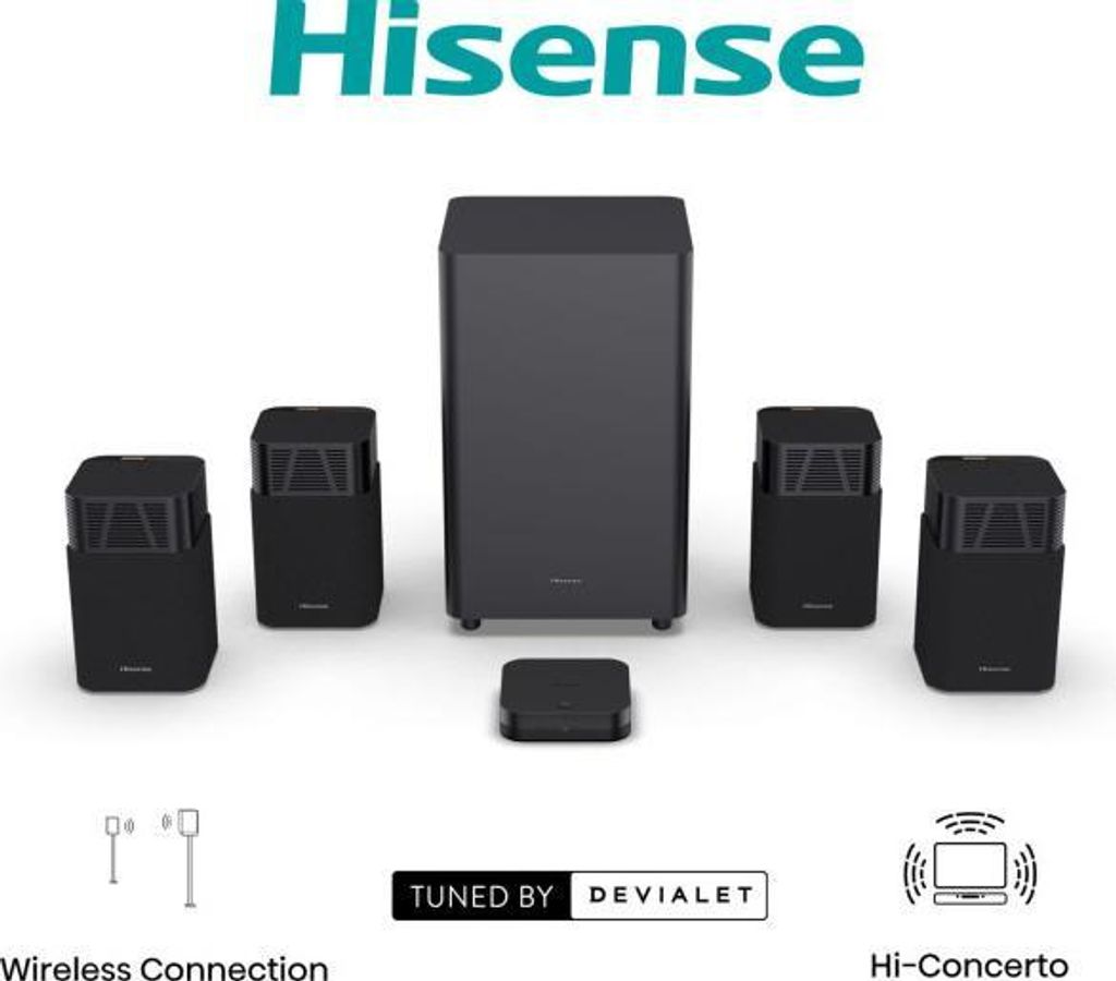 Hisense HT Saturn Nero 4.1.2 canali 720 W Immagine del prodotto 