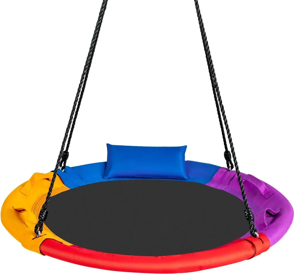 Balançoire nid ajustable 100 cm : sécurité et confort pour votre jardin - 2