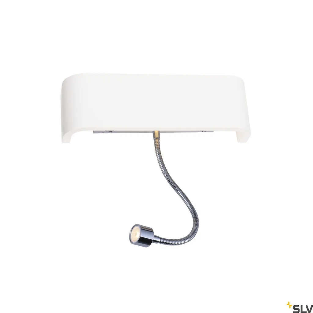 Abat-jour MANA 30,9 Blanc - Solution Éclairage Doux en Plâtre Mat - 3
