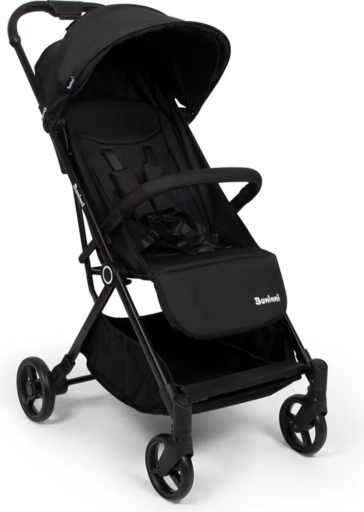Poussette Baninni Cero noire : fini les galères de pliage avec l'automatique