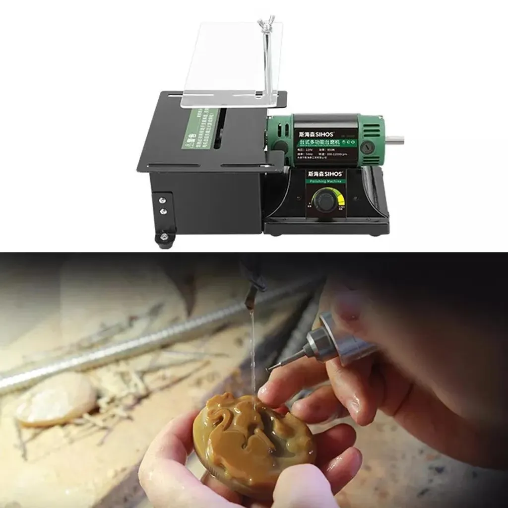 Polisseuse Braun pour métaux - 950W Bench Buffer - Idéal bricolage - 7