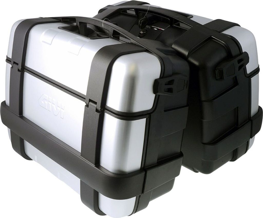 Koffer Set GIVI 33 Monokey mit Alu Cover 33 Liter 411x23x526mm Motorrad, Enduro