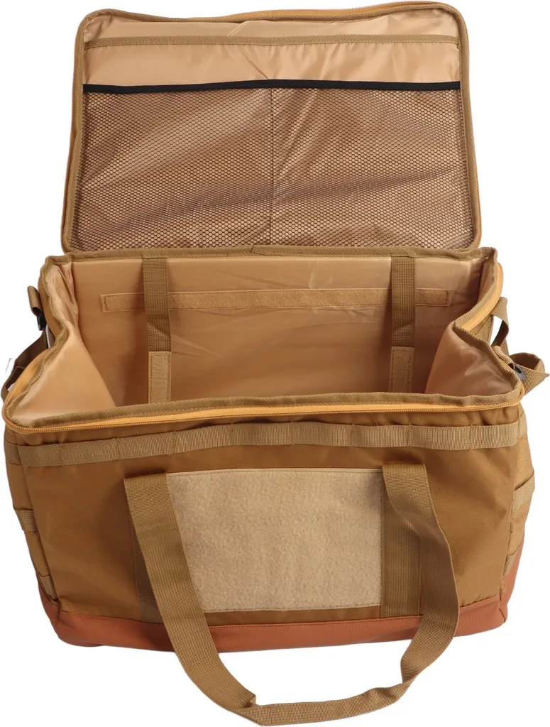 Sac de rangement camping pliable 60L - Grand sac de voyage robuste noir