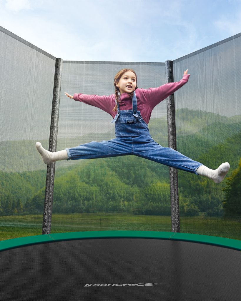 SONGMICS trampolína Ø 183 cm, zahradní trampolína pro děti Obrázek produktu 