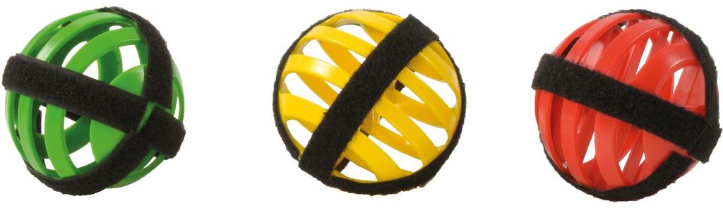EDUPLAY 120313 Klettbälle, mehrfarbig (6er Pack) Produktbild 
