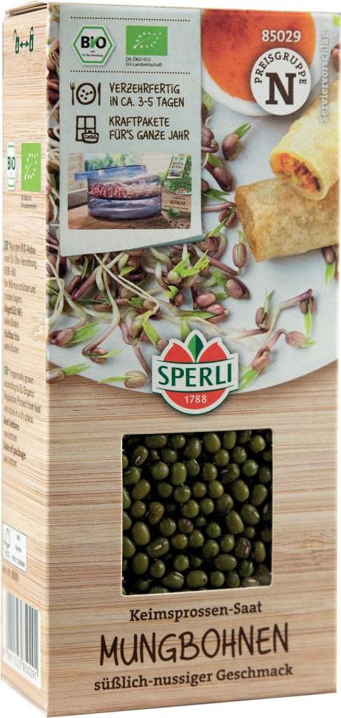 Sperli  Keimsprossen-Saat Mungbohnen Produktbild 