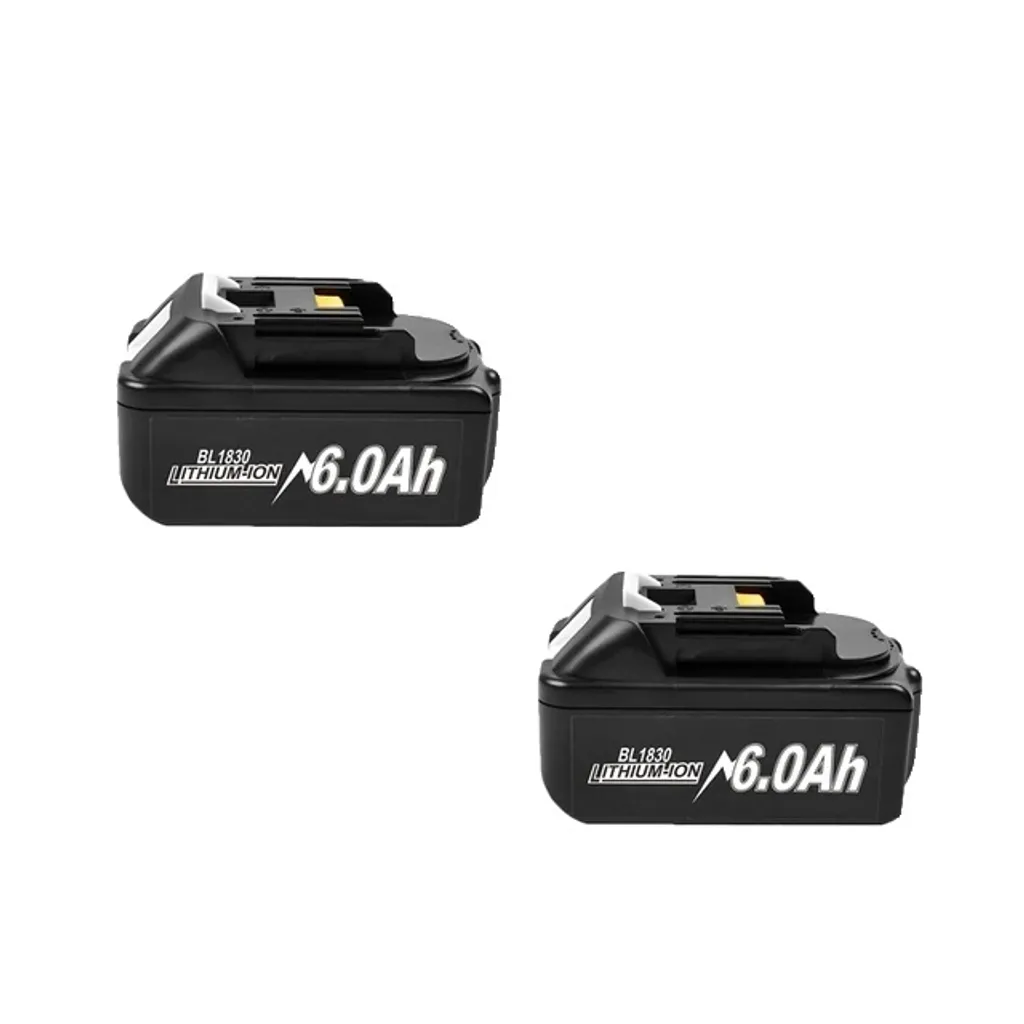 Offerta 2x Batteria 18V 6.0 Ah per Makita BL1830 BL1850B - Risparmio Top
