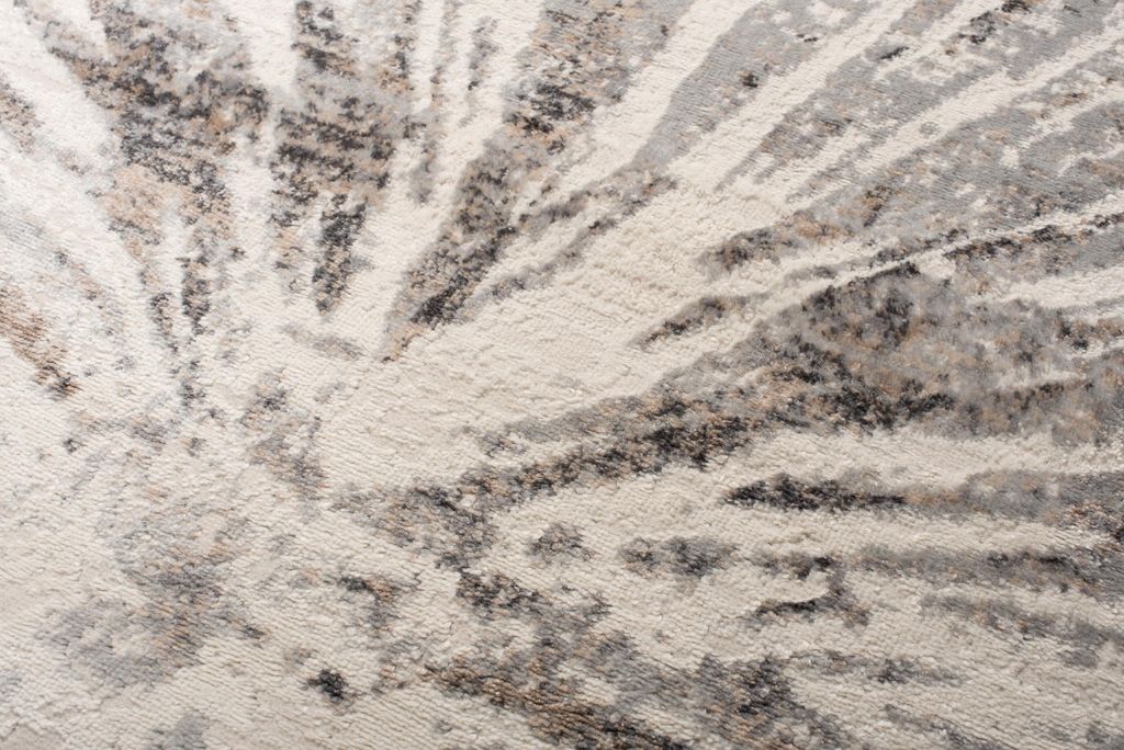 Tapiso Teppich VALLEY Modern Kurzflor Grau Beige Wohnzimmer Produktbild 