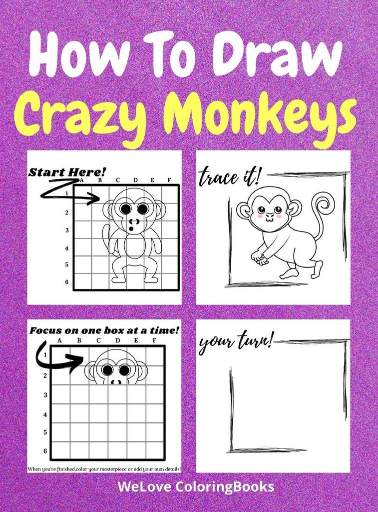How To Draw Crazy Monkeys