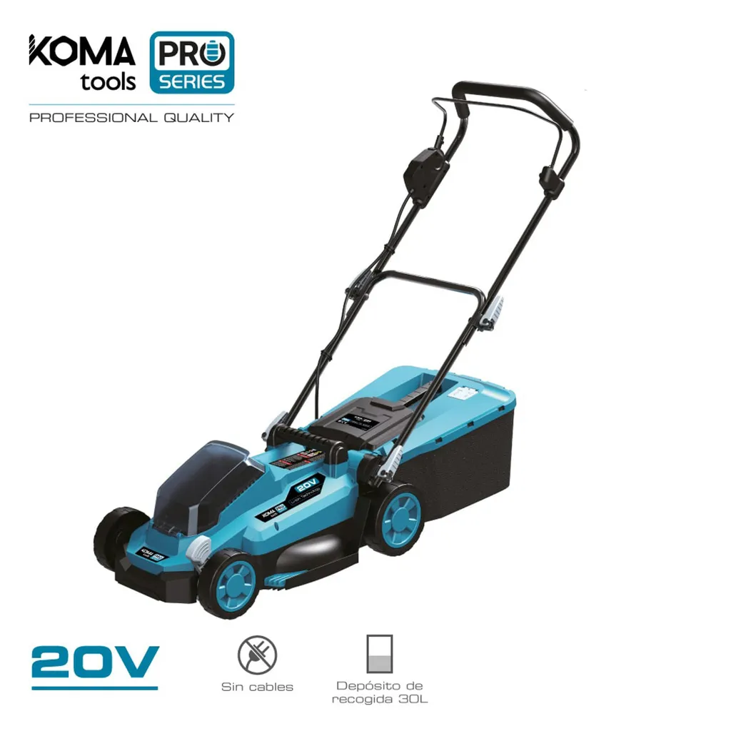 Tondeuse à Gazon sans Fil Koma 20V - Moteur Brushless Haute Performance