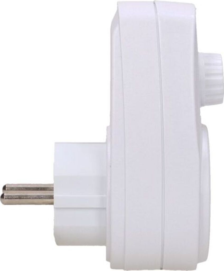 Dimmregler mit 2P+Z-Buchse, max. 280W
