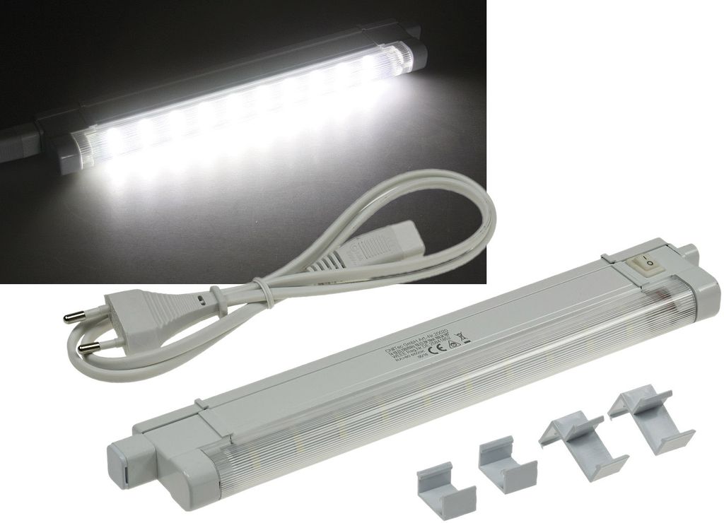 ChiliTec LED osvětlení pod skříň SMD pro 27cm 160lm, 6500k, Obrázek produktu 