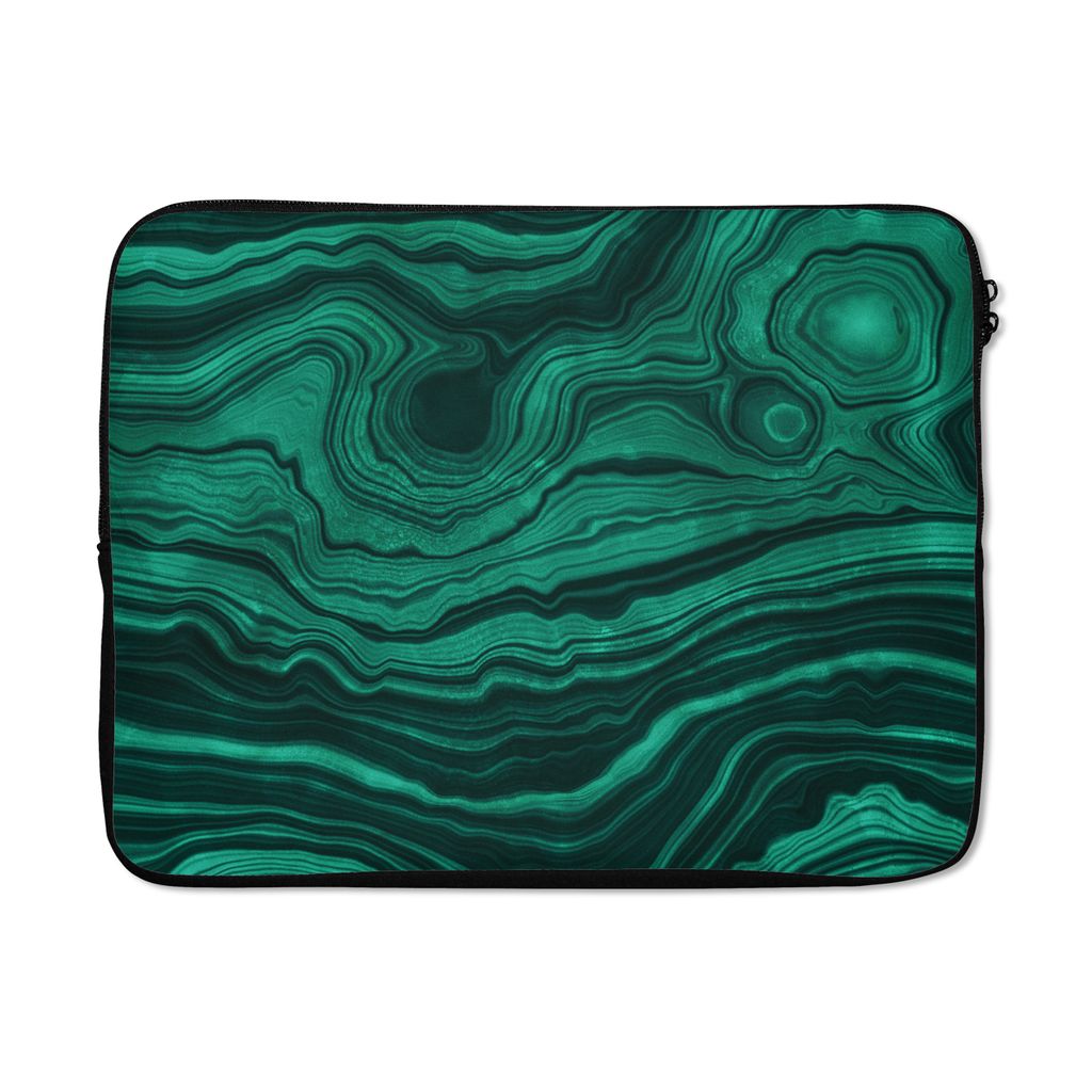 MuchoWow Laptop Hülle 15 Zoll Achat - Edelsteine - Geode Laptoptasche - Laptoptasche - Sleeve - Rundum-Schutz