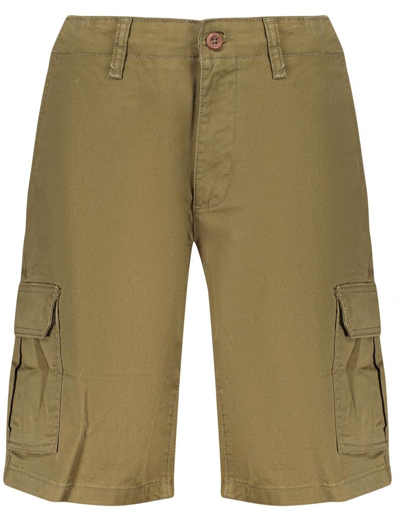 Herren Shorts Braun mit Taschen, Knopf & Reißverschluss - Sommermode