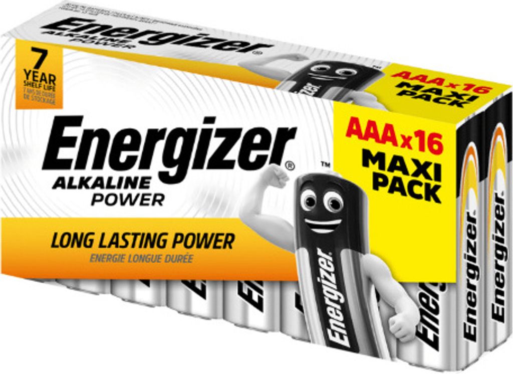 Baterie Energizer ALKALINE POWER Family Pack AAA/16 Obrázek produktu 