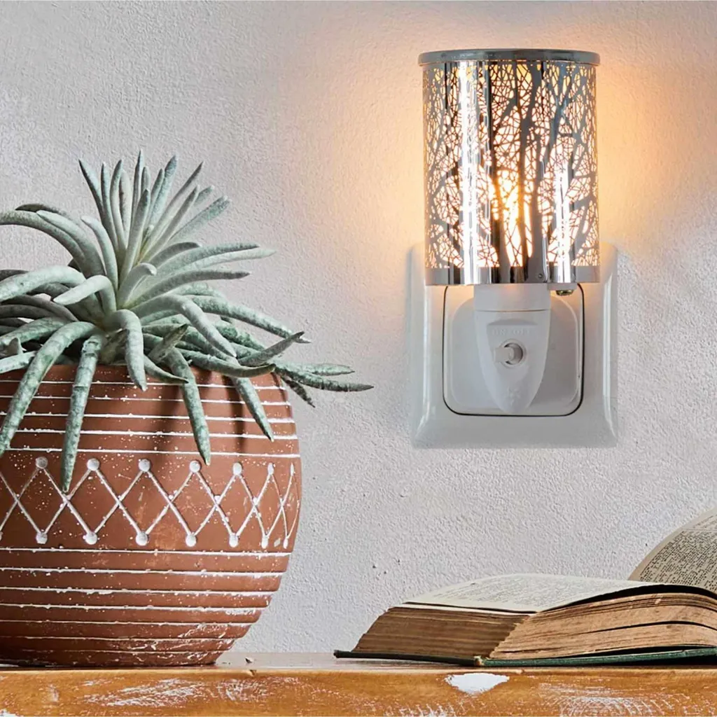 Diffuseur de parfum mural pour chambre et salon avec motif arbre fer