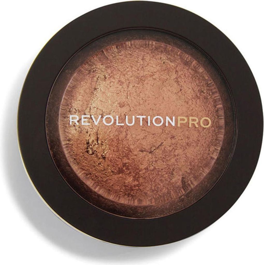 Makeup Revolution - Illuminierendes Puder Skin Finish - Warm glow