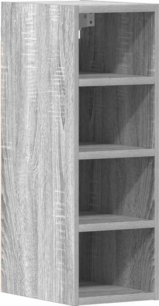 Mobiletto Bagno Sospeso SYFAX Riga 20x60cm - Grigio Sonoma Salvaspazio