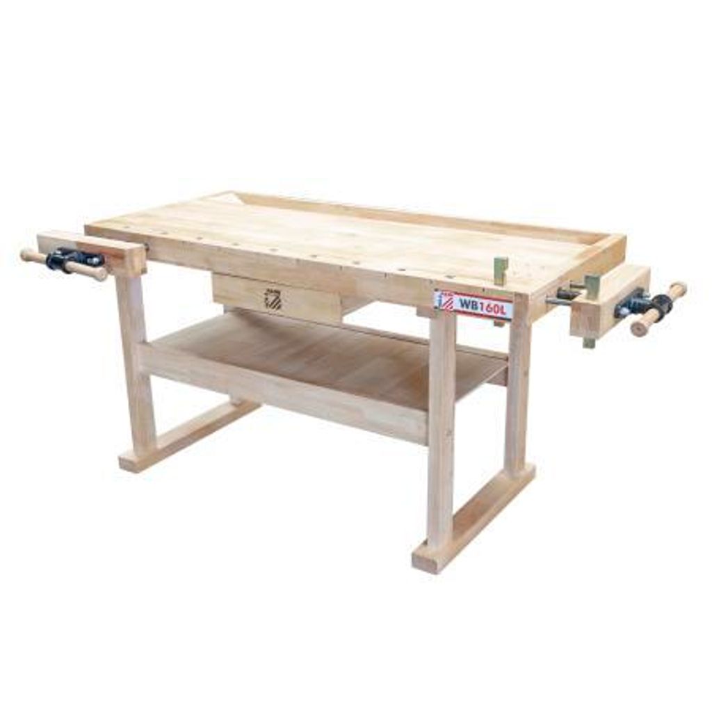 Banco da lavoro Holzmann WB160L incl. 2 ganci da banco in Immagine del prodotto 