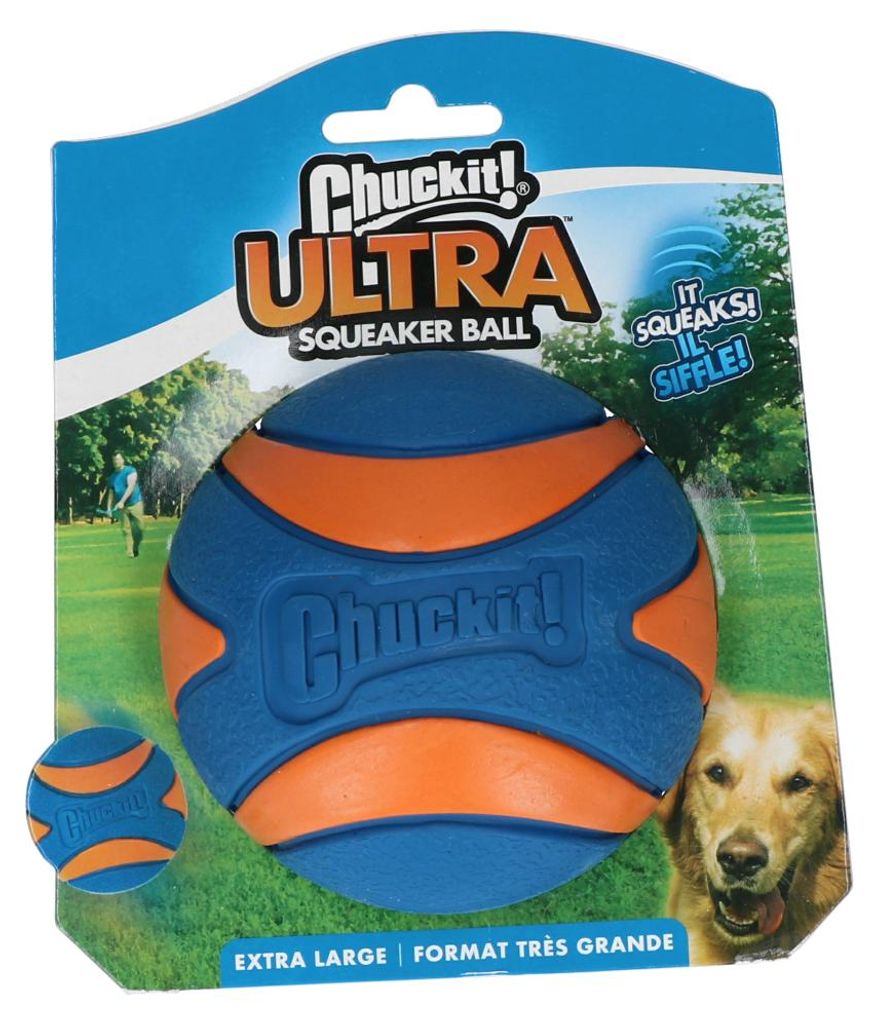 Chuckit Ultra Squeaker Ball S - 2 pack Productafbeelding 