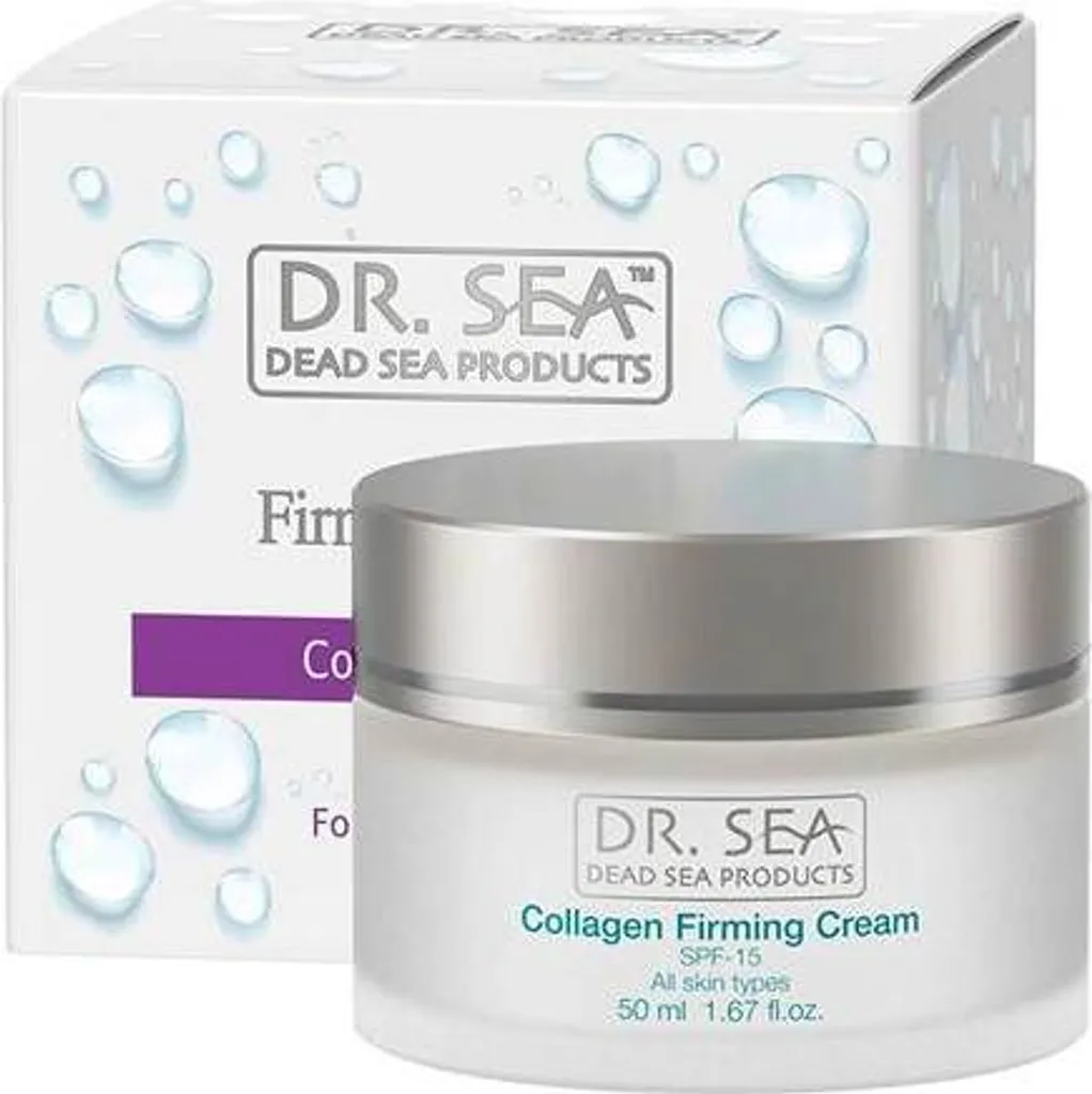 Crème raffermissante au collagène SPF15 - Soin visage anti-âge 50ml